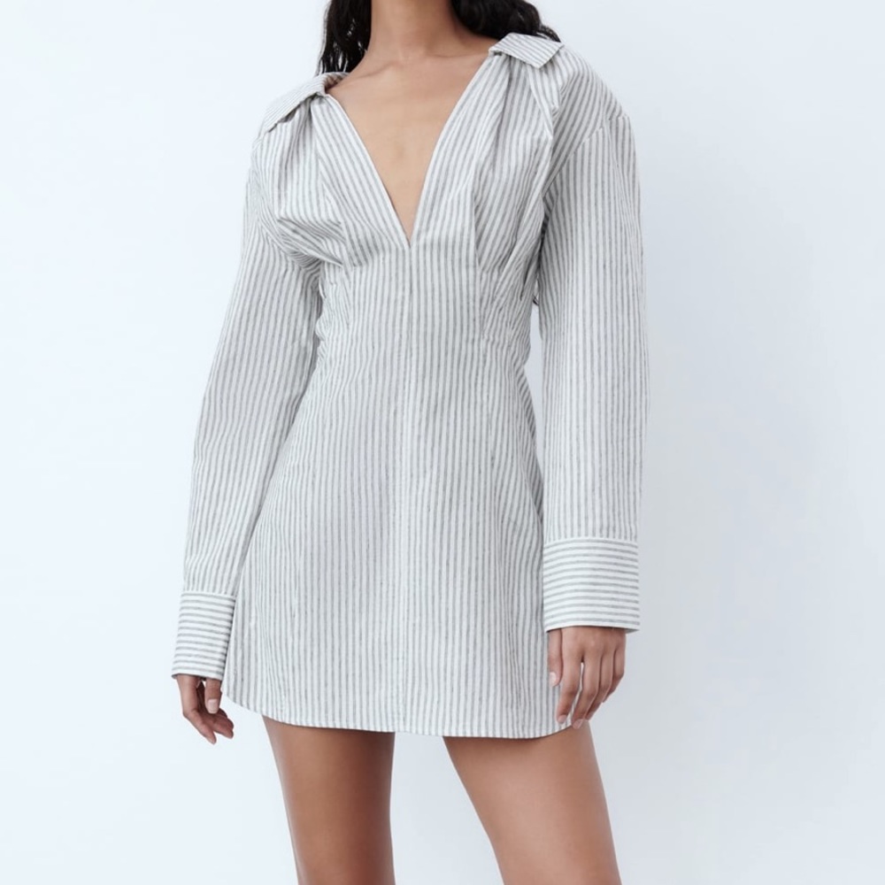 NWT Zara mini striped dress